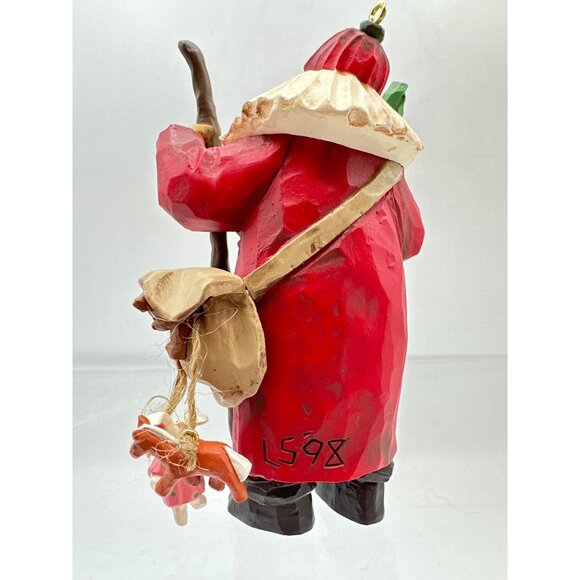 Hallmark Keepsake Membership Kit Ornament Set 3 Santas 1998 Collectors Club - Picture 7 of 16